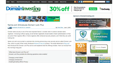 Desktop Screenshot of domaininvesting.com