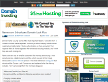 Tablet Screenshot of domaininvesting.com